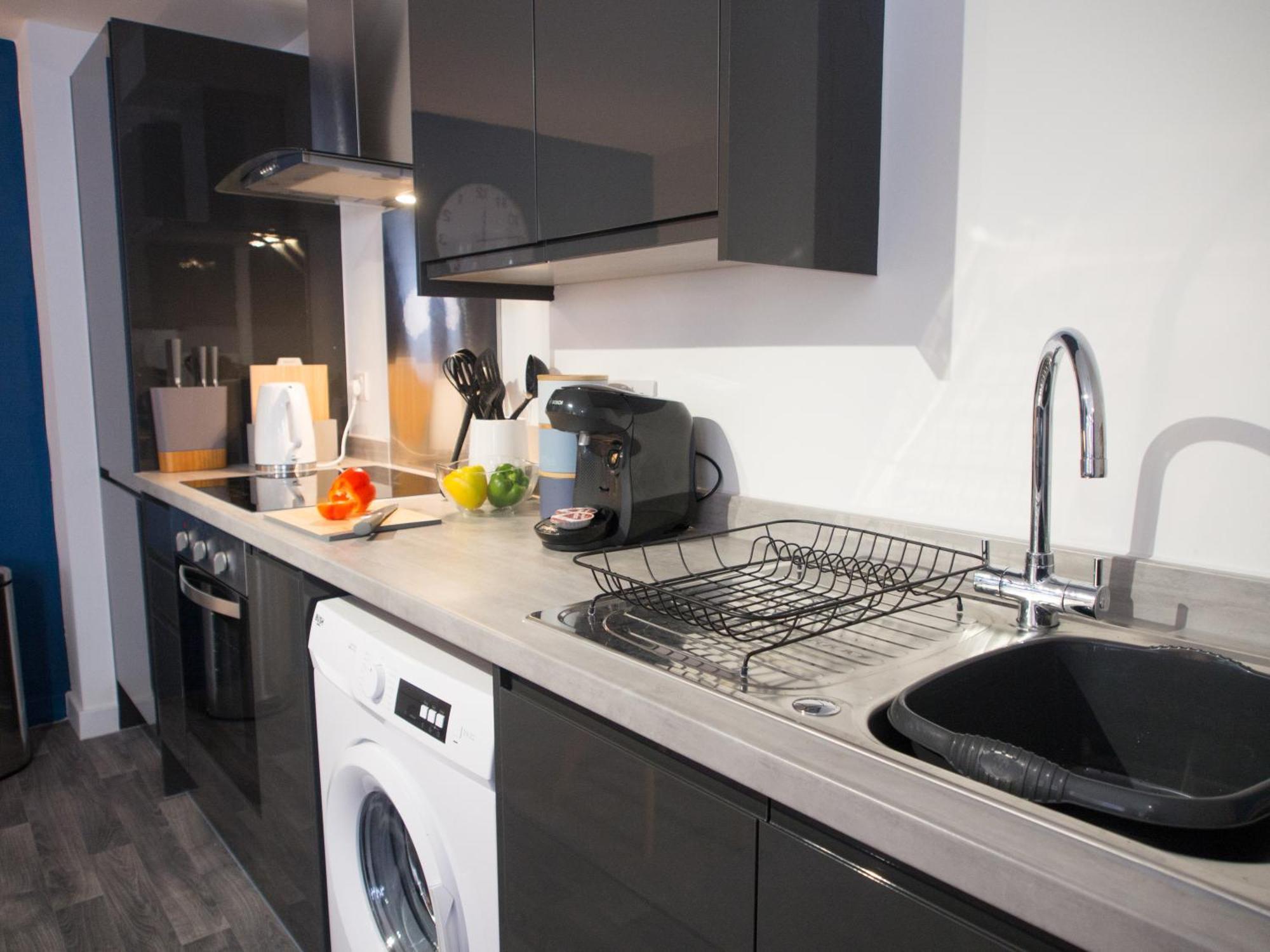 Cathedral Apartment Sheffield Bagian luar foto